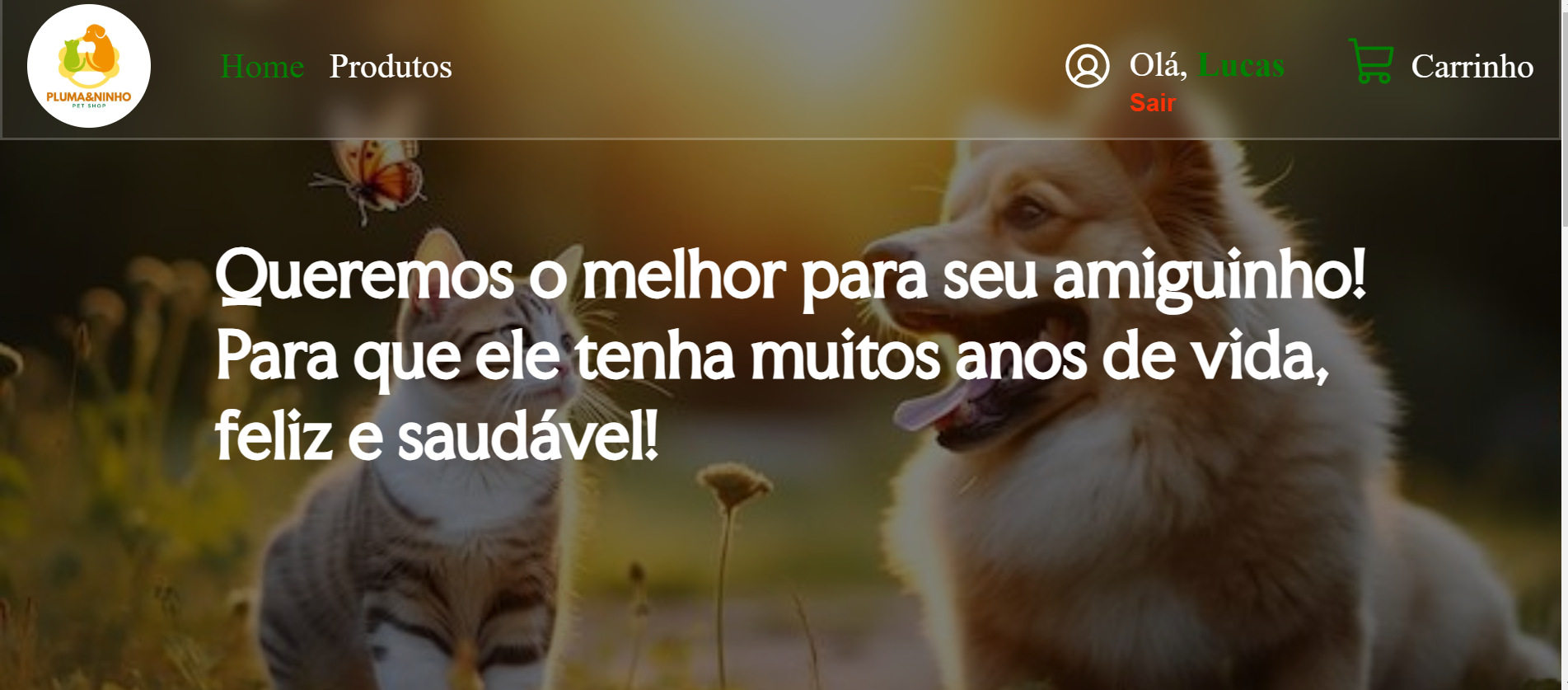 Imagem do projeto Petshop